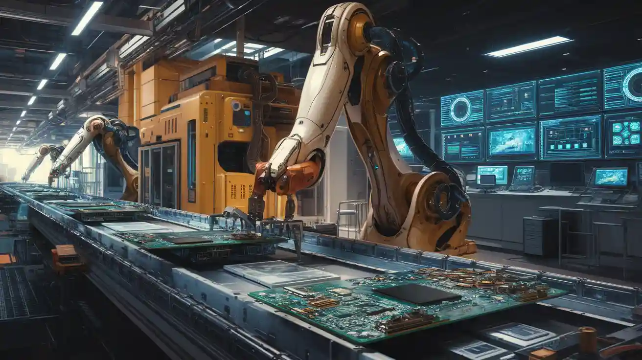 Smart Factory Electronics Assembly für moderne Industrie